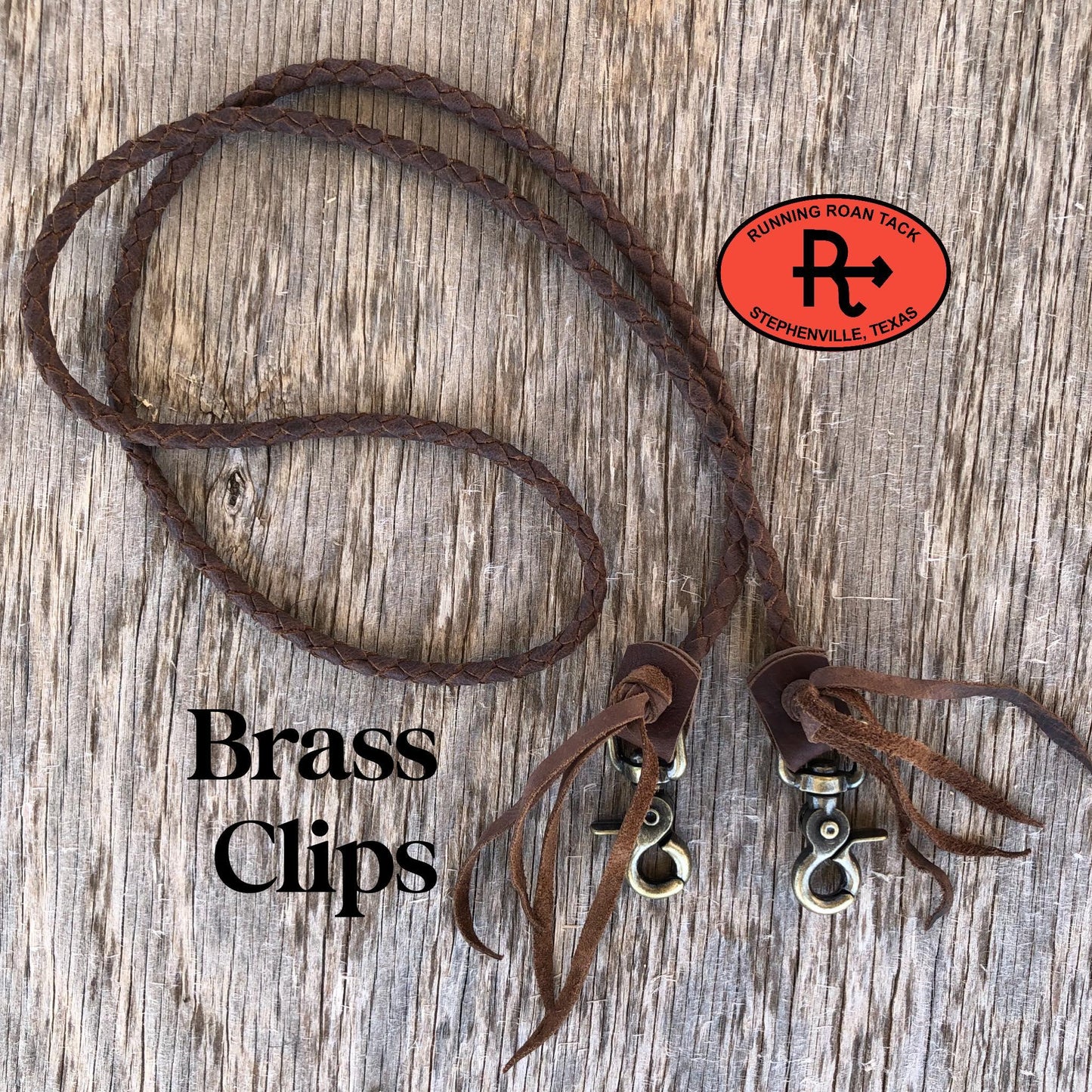 Hand Braided Leather Cross Body or Shoulder Strap with Clips for Small Handbag