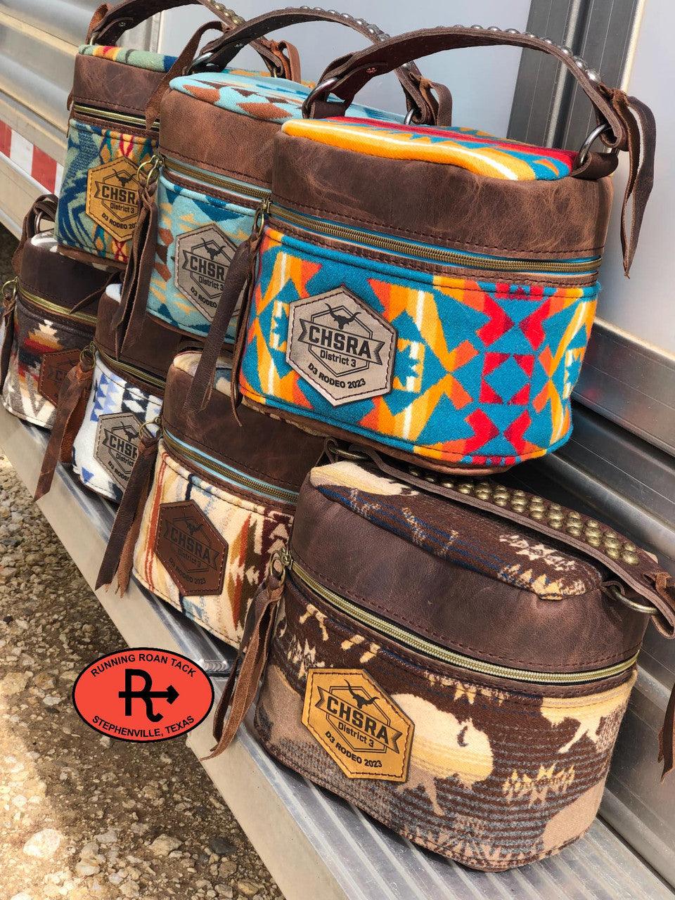 Trophy Train Case Makeup Cosmetic Bag with Award Patch