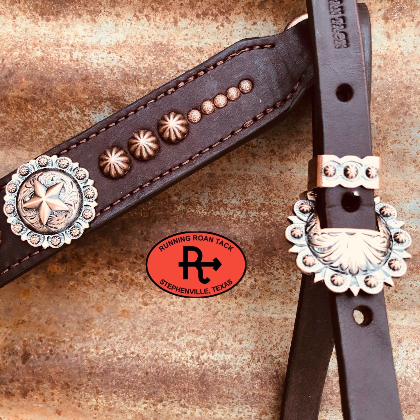 Copper Stars Breast Collar