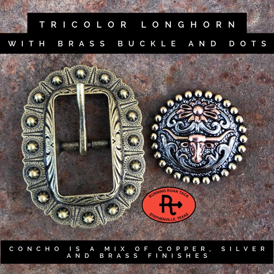 "Texas in 1880" Single Ear Standard Size Headstall with Your Choice of Hardware