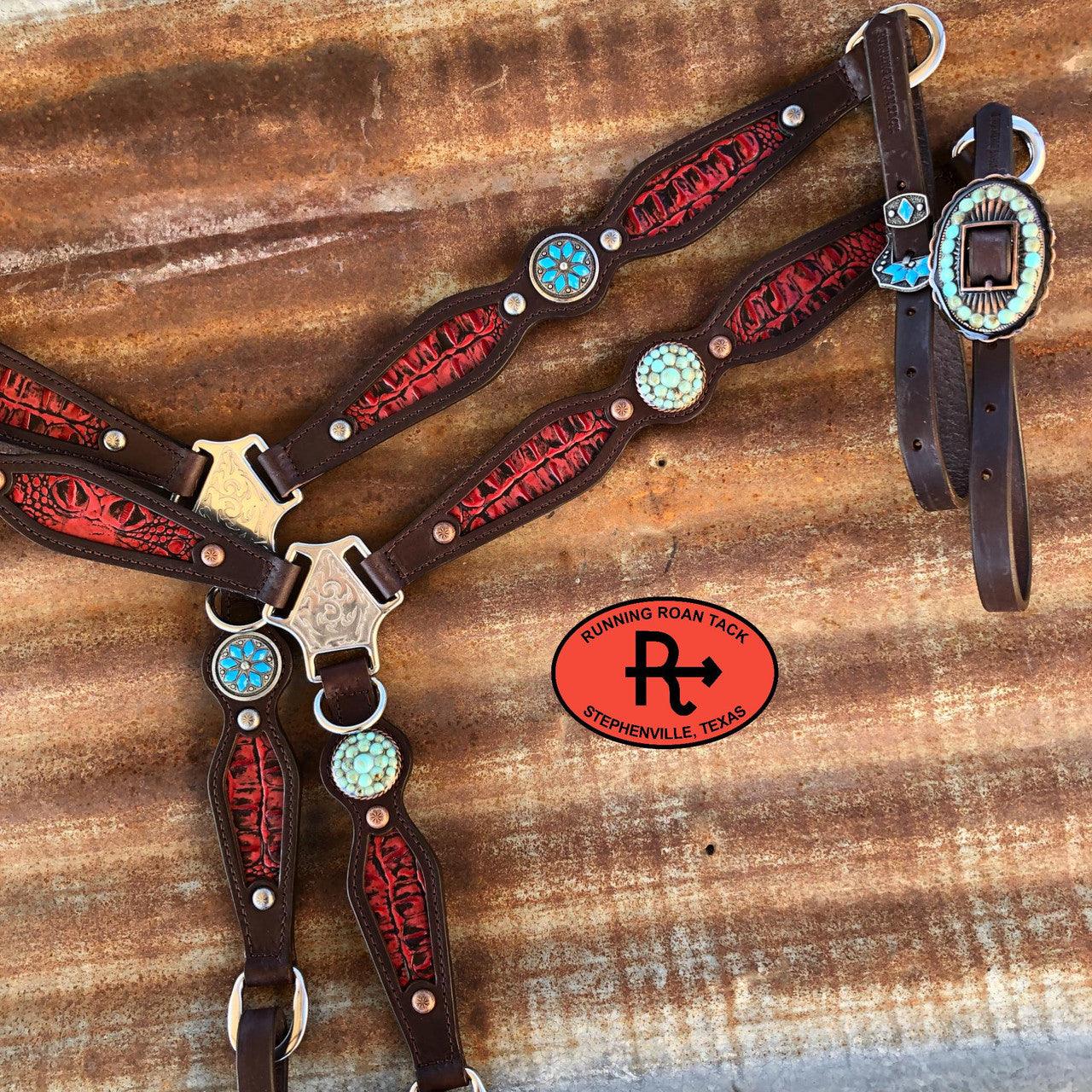Handmade custom tack for barrel racing, roping, rodeo. Made in ...