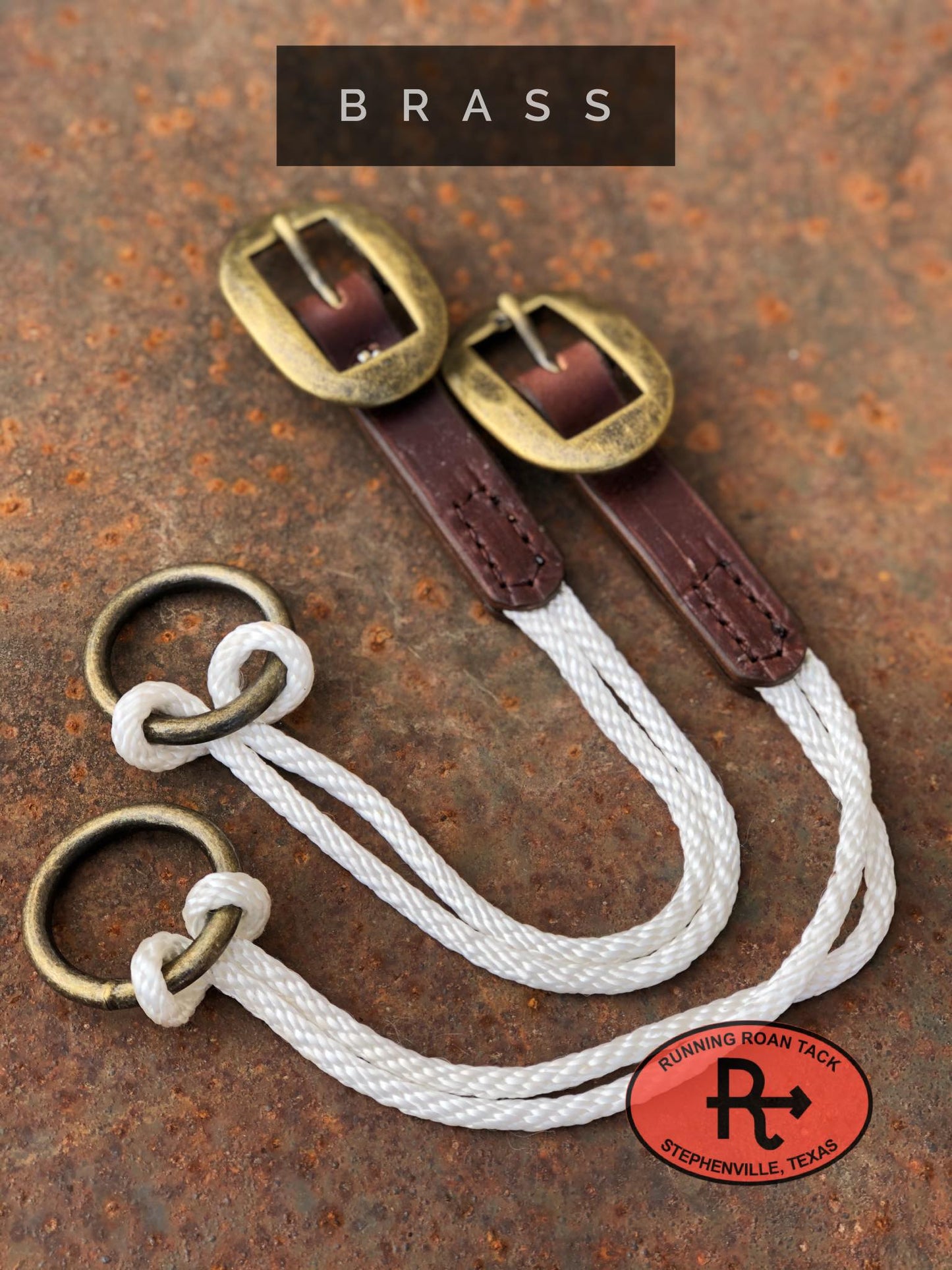 Pair of Draw Gag Cheeks with Your Choice of Buckle and Ring Color