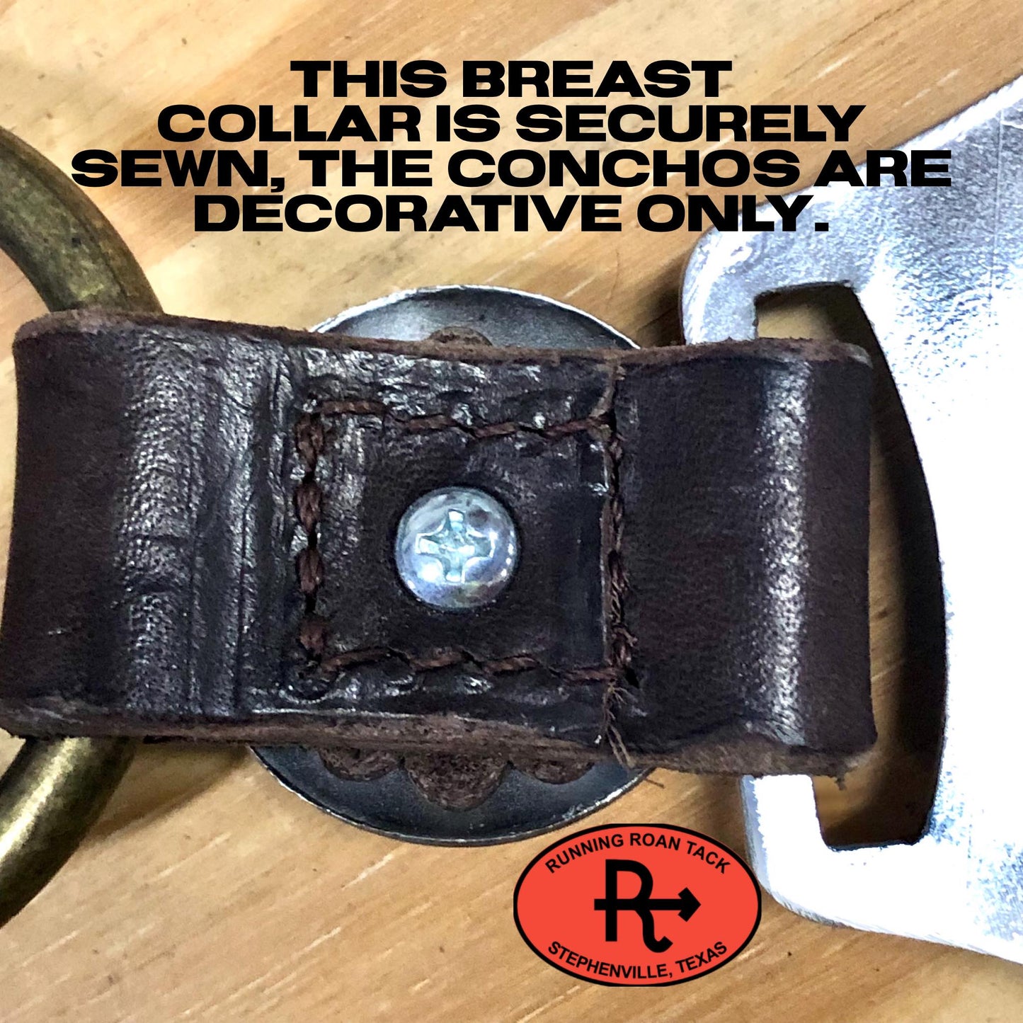 Ring Breast Collar with Your Choice of Hardware