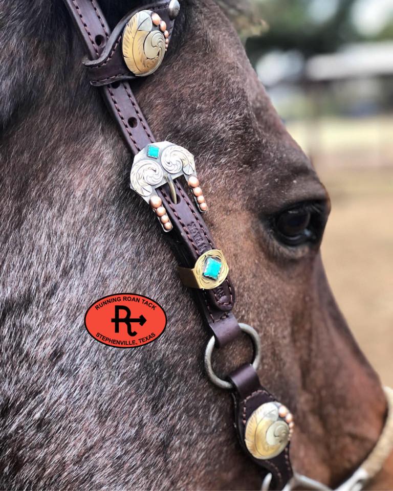 Short Cheek Single Ear Ring Headstall with Your Choice of Hardware