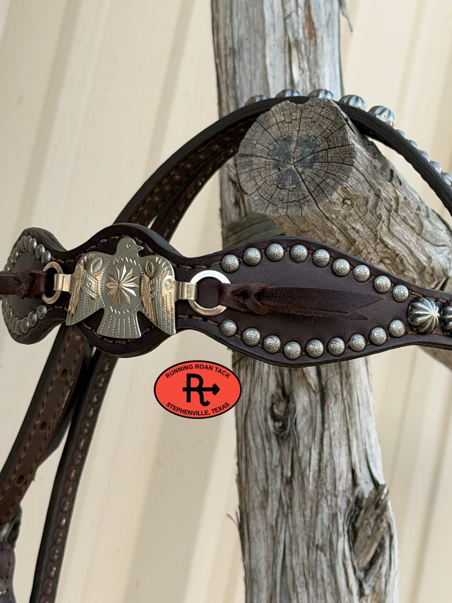 Dotted Tack Set with Vintage Thrifted Nickel Thunderbirds *Buy one piece or both pieces* Set03022026-06