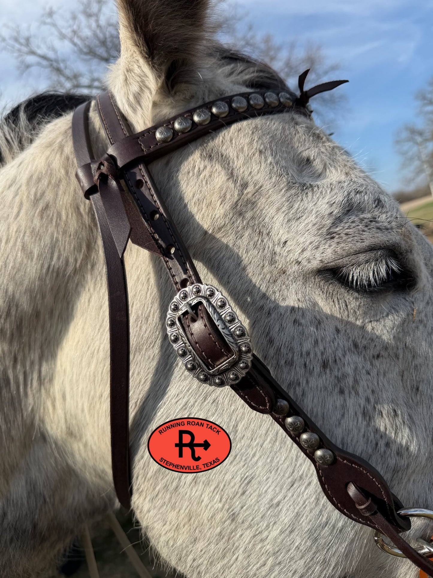 Dotted Tack Set with Tied Fringe and Vintage Thrifted Nickel Arrow Medallions *Buy one piece or both pieces* Set03022026-02