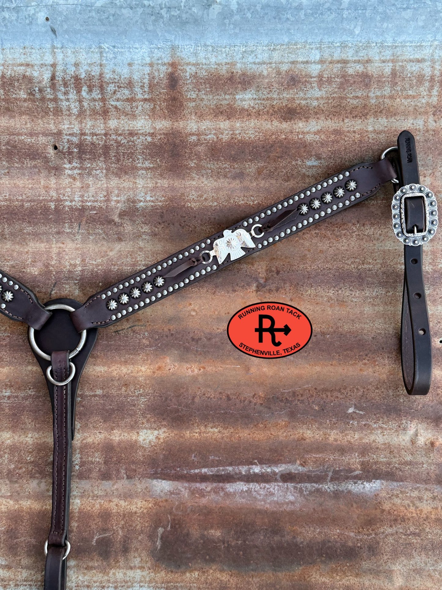 Dotted Tack Set with Vintage Thrifted Nickel Thunderbirds *Buy one piece or both pieces* Set03022026-06