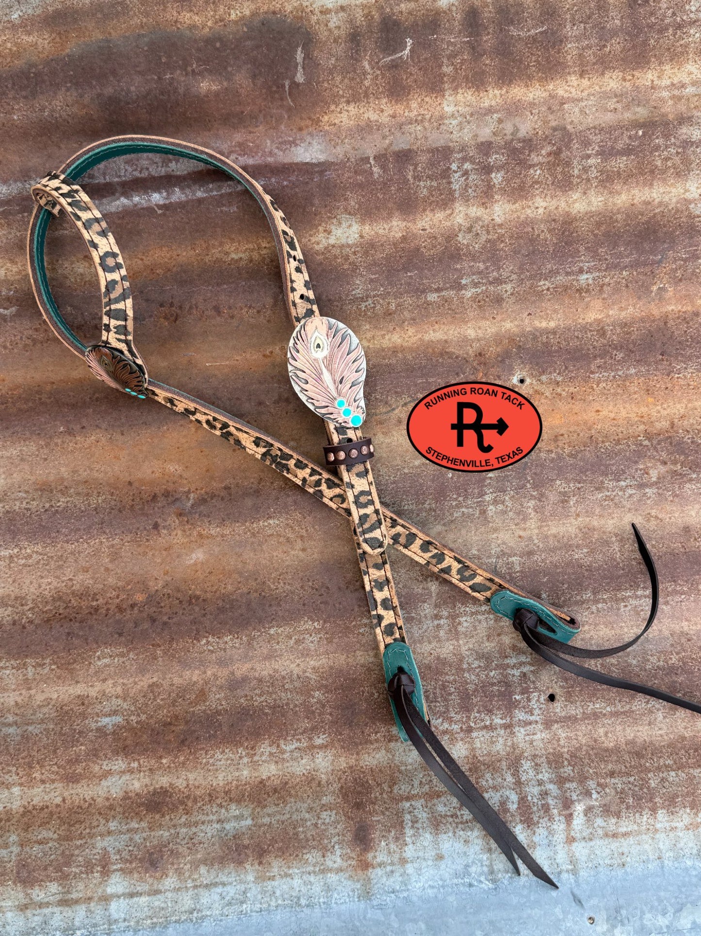 Leopard Tack Set with German Hardware *Buy one piece or both pieces* Set05042026-05