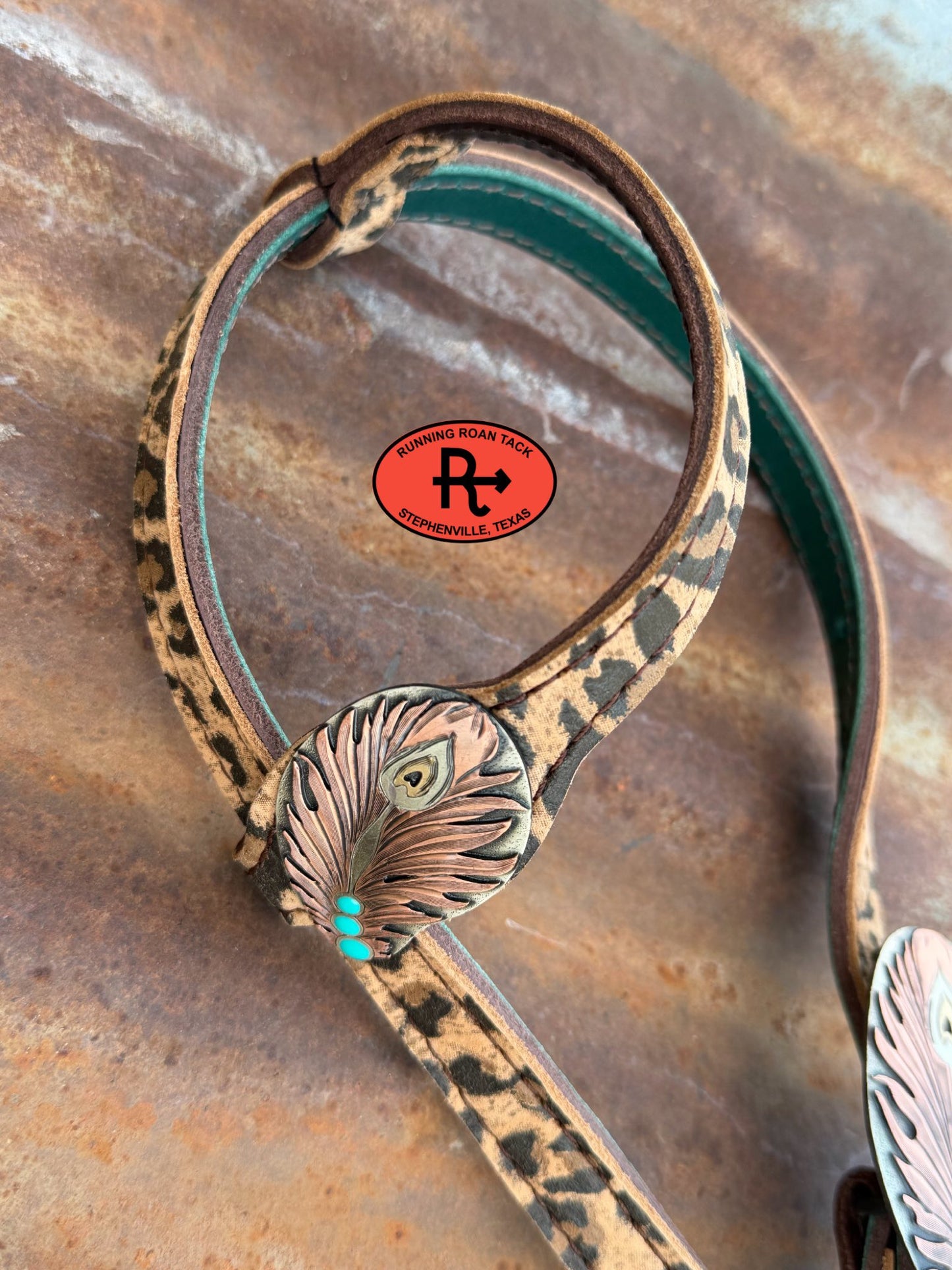 Leopard Tack Set with German Hardware *Buy one piece or both pieces* Set05042026-05