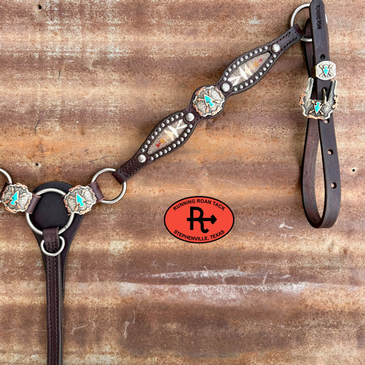 Ring Breast Collar with Inlaid Pacific Crest Wool and Arrow Conchos Breastcollar07062026-04